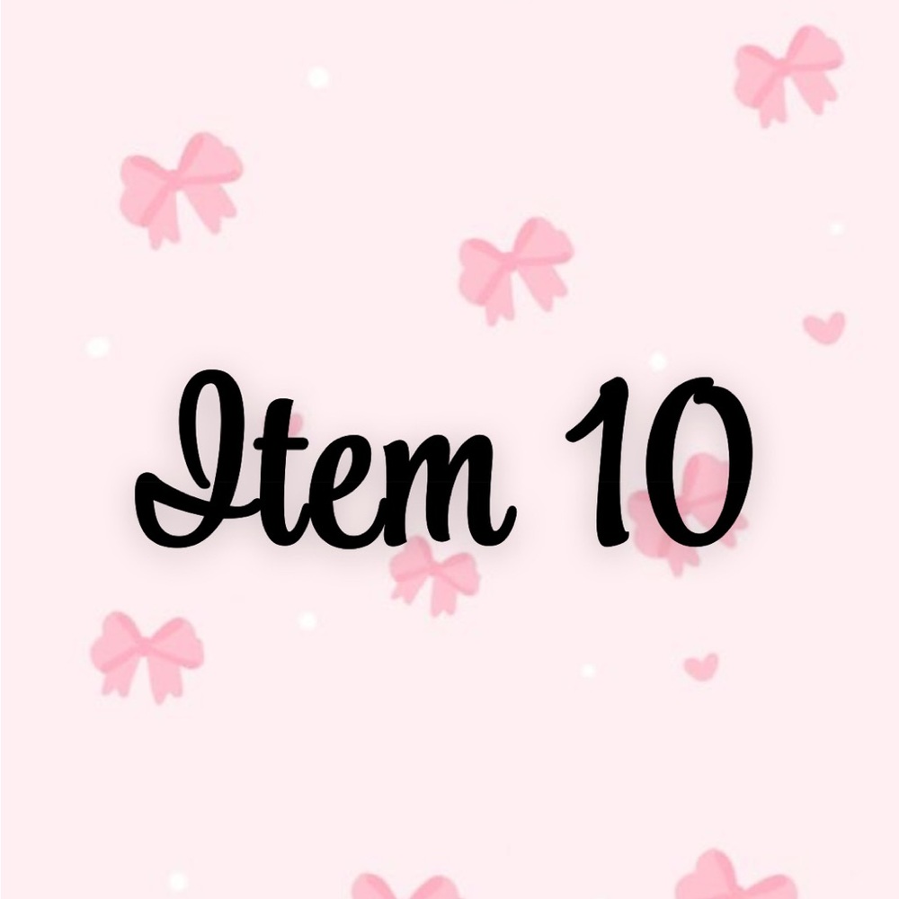 Item 10